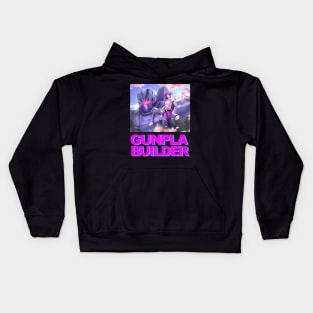 gunpla builder Kids Hoodie